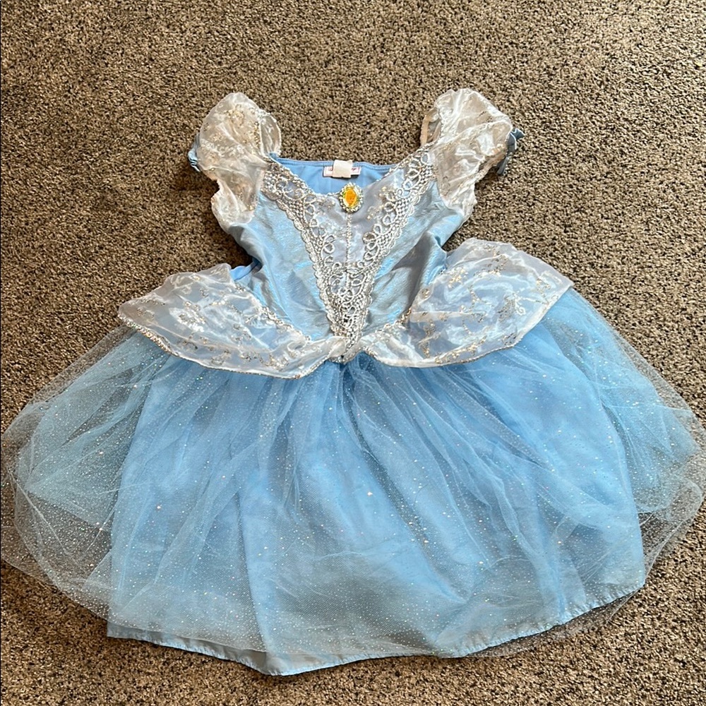 Disney Blue and White Cinderella Princess Costume